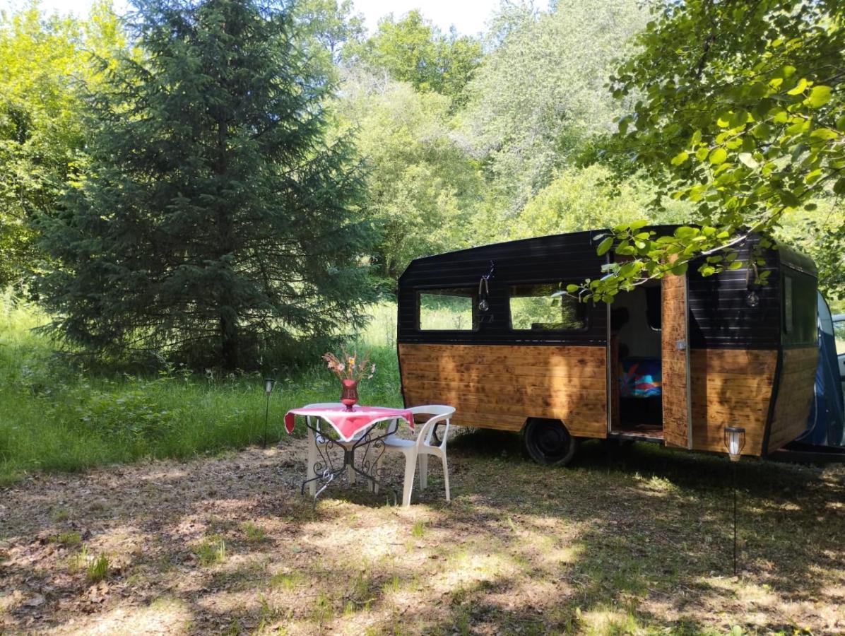 La Caravane Nature Saint-Julien-le-Petit Zewnętrze zdjęcie